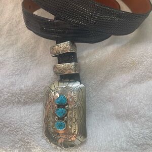 VOGT Sterling Turquoise Belt